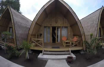 bamboo house